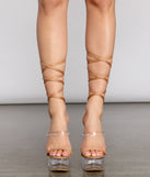 Scene Stealer Lace-Up Stiletto Heels are chic ladies' shoes to complete your best 2023 outfits. They come in a variety of trendy women's shoe styles like platforms and dressy low-heels, & are available in wide widths for better comfort.
