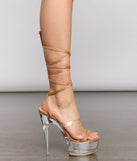 Scene Stealer Lace-Up Stiletto Heels are chic ladies' shoes to complete your best 2023 outfits. They come in a variety of trendy women's shoe styles like platforms and dressy low-heels, & are available in wide widths for better comfort.