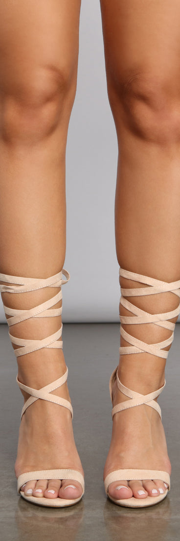 Wrapped In Glam Faux Suede Block Heels are chic ladies' shoes to complete your best 2023 outfits. They come in a variety of trendy women's shoe styles like platforms and dressy low-heels, & are available in wide widths for better comfort.