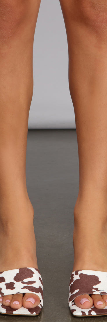 Western Vibes Stiletto Mules are chic ladies' shoes to complete your best 2023 outfits. They come in a variety of trendy women's shoe styles like platforms and dressy low-heels, & are available in wide widths for better comfort.