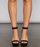 Stylish Stunner Platform Block Heels are chic ladies' shoes to complete your best 2023 outfits. They come in a variety of trendy women's shoe styles like platforms and dressy low-heels, & are available in wide widths for better comfort.
