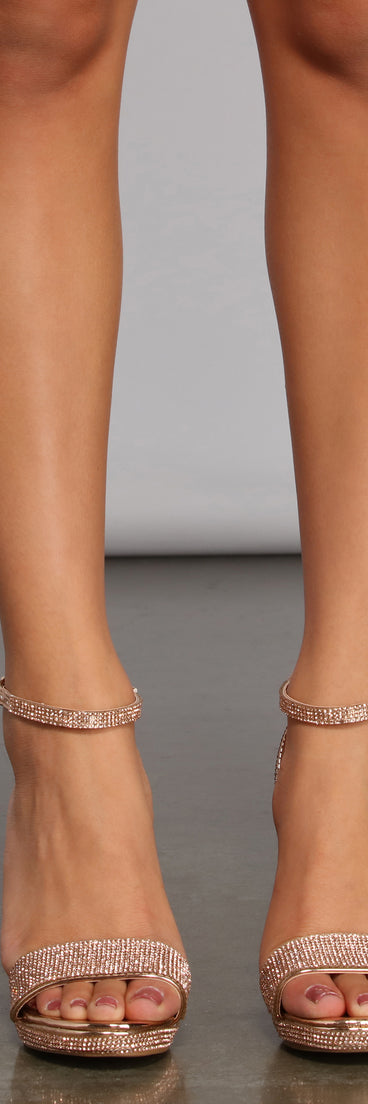 Bling It Out Rhinestone Stiletto Heels are chic ladies' shoes to complete your best 2023 outfits. They come in a variety of trendy women's shoe styles like platforms and dressy low-heels, & are available in wide widths for better comfort.