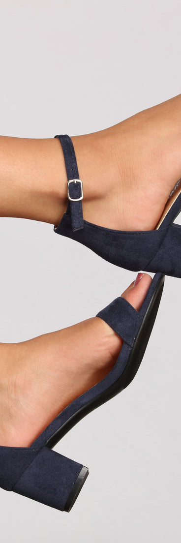 Basic And Chic Low Block Heels is a stunning choice for a bridesmaid dress or maid of honor dress, and to feel beautiful at Homecoming 2023, fall or winter weddings, formals, & military balls!