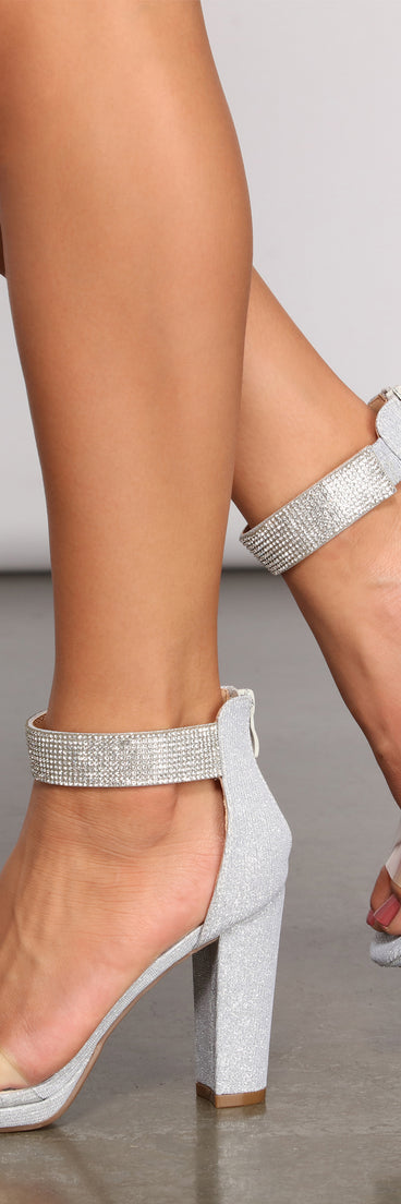 Glow Goals Glitter Mesh Platform Heels are chic ladies' shoes to complete your best 2023 outfits. They come in a variety of trendy women's shoe styles like platforms and dressy low-heels, & are available in wide widths for better comfort.