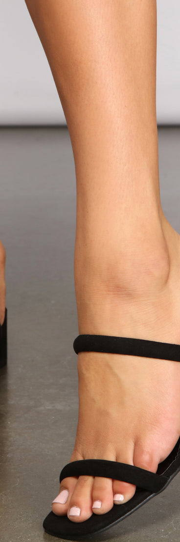 A Classic Vibe Faux Suede Mules are chic ladies' shoes to complete your best 2023 outfits. They come in a variety of trendy women's shoe styles like platforms and dressy low-heels, & are available in wide widths for better comfort.