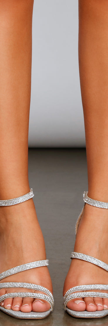 Shine And Glow Rhinestone Block Heels are chic ladies' shoes to complete your best 2023 outfits. They come in a variety of trendy women's shoe styles like platforms and dressy low-heels, & are available in wide widths for better comfort.