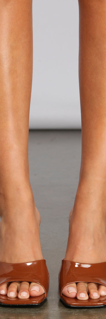 Stylish Instincts Faux Patent Leather Mules are chic ladies' shoes to complete your best 2023 outfits. They come in a variety of trendy women's shoe styles like platforms and dressy low-heels, & are available in wide widths for better comfort.