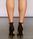 Take Notice Faux Suede Stiletto Heels are chic ladies' shoes to complete your best 2023 outfits. They come in a variety of trendy women's shoe styles like platforms and dressy low-heels, & are available in wide widths for better comfort.