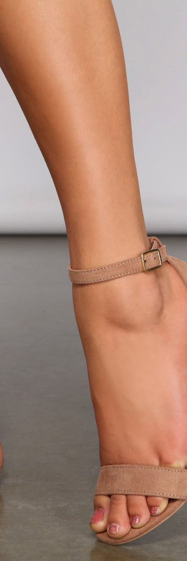 Girl Next Door Faux Suede Block Heels are chic ladies' shoes to complete your best 2023 outfits. They come in a variety of trendy women's shoe styles like platforms and dressy low-heels, & are available in wide widths for better comfort.