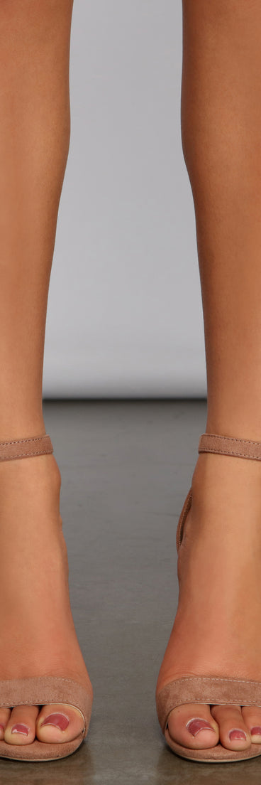 Girl Next Door Faux Suede Block Heels are chic ladies' shoes to complete your best 2023 outfits. They come in a variety of trendy women's shoe styles like platforms and dressy low-heels, & are available in wide widths for better comfort.