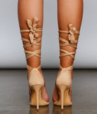 Strut It Lace-Up Stiletto Heels are chic ladies' shoes to complete your best 2023 outfits. They come in a variety of trendy women's shoe styles like platforms and dressy low-heels, & are available in wide widths for better comfort.