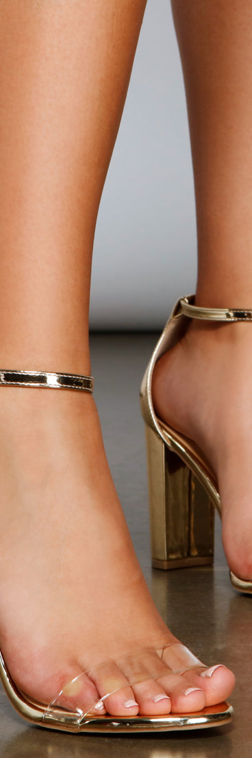 Moment To Shine Block Heels are chic ladies' shoes to complete your best 2023 outfits. They come in a variety of trendy women's shoe styles like platforms and dressy low-heels, & are available in wide widths for better comfort.