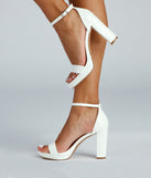 Sleek Patent Faux Leather Platform Heels are chic ladies' shoes to complete your best 2023 outfits. They come in a variety of trendy women's shoe styles like platforms and dressy low-heels, & are available in wide widths for better comfort.