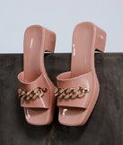 Glam Trendsetter Jelly Mules are chic ladies' shoes to complete your best 2023 outfits. They come in a variety of trendy women's shoe styles like platforms and dressy low-heels, & are available in wide widths for better comfort.