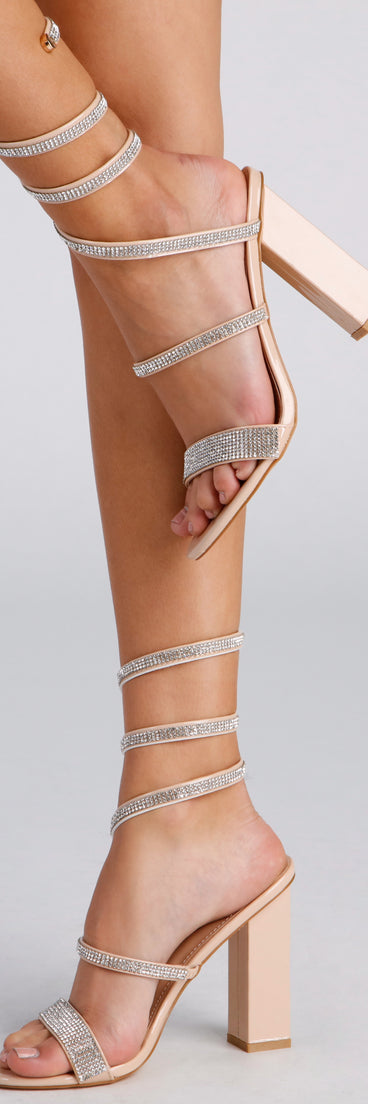 The Glam Life Rhinestone Block Heels are chic ladies' shoes to complete your best 2023 outfits. They come in a variety of trendy women's shoe styles like platforms and dressy low-heels, & are available in wide widths for better comfort.