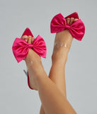 The Perfect Bow Satin Stiletto Heels are chic ladies' shoes to complete your best 2023 outfits. They come in a variety of trendy women's shoe styles like platforms and dressy low-heels, & are available in wide widths for better comfort.