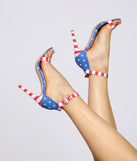 Americana Printed Stiletto Heels are chic ladies' shoes to complete your best 2023 outfits. They come in a variety of trendy women's shoe styles like platforms and dressy low-heels, & are available in wide widths for better comfort.