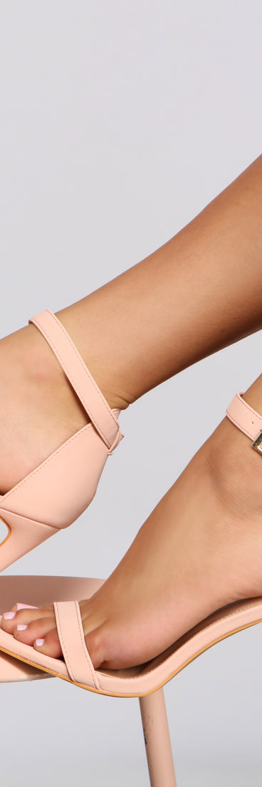 Classy And Chic Stiletto Heels is a stunning choice for a bridesmaid dress or maid of honor dress, and to feel beautiful at Homecoming 2023, fall or winter weddings, formals, & military balls!