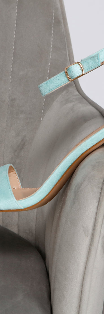 Essential Sleek Faux Suede Block Heels are chic ladies' shoes to complete your best 2023 outfits. They come in a variety of trendy women's shoe styles like platforms and dressy low-heels, & are available in wide widths for better comfort.