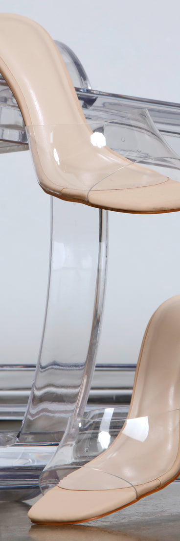 Clearly On Trend Lucite Mules are chic ladies' shoes to complete your best 2023 outfits. They come in a variety of trendy women's shoe styles like platforms and dressy low-heels, & are available in wide widths for better comfort.