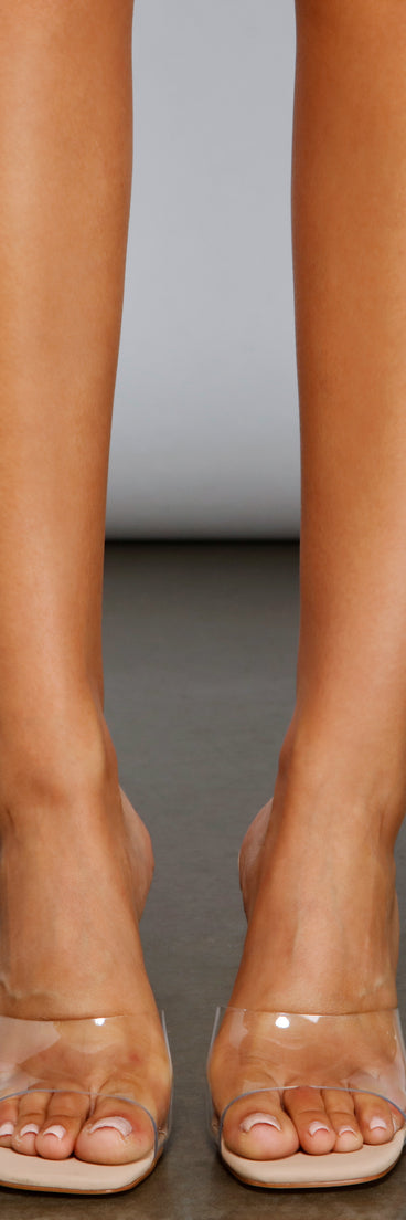 Clearly On Trend Lucite Mules are chic ladies' shoes to complete your best 2023 outfits. They come in a variety of trendy women's shoe styles like platforms and dressy low-heels, & are available in wide widths for better comfort.