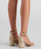 Glitzy And Gorgeous Glitter Block Heels are chic ladies' shoes to complete your best 2023 outfits. They come in a variety of trendy women's shoe styles like platforms and dressy low-heels, & are available in wide widths for better comfort.