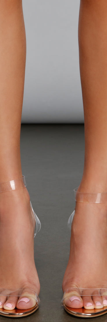 In The Clear Lucite Block Heels are chic ladies' shoes to complete your best 2023 outfits. They come in a variety of trendy women's shoe styles like platforms and dressy low-heels, & are available in wide widths for better comfort.