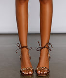 Off The Chain Stiletto Heels are chic ladies' shoes to complete your best 2023 outfits. They come in a variety of trendy women's shoe styles like platforms and dressy low-heels, & are available in wide widths for better comfort.