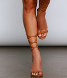Love The Look Lace-Up Stiletto Heels are chic ladies' shoes to complete your best 2023 outfits. They come in a variety of trendy women's shoe styles like platforms and dressy low-heels, & are available in wide widths for better comfort.