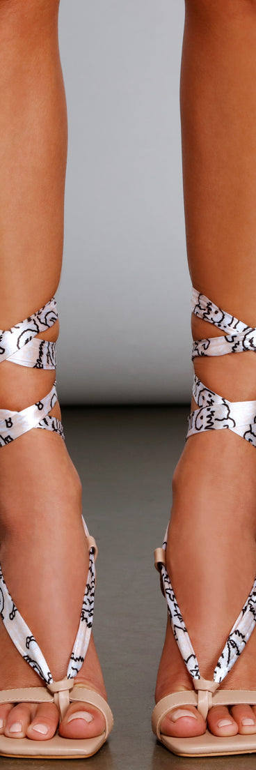 Make Your Mark Bandana Print Heels are chic ladies' shoes to complete your best 2023 outfits. They come in a variety of trendy women's shoe styles like platforms and dressy low-heels, & are available in wide widths for better comfort.