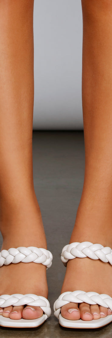 So Trendy Braided Block Heel Mules are chic ladies' shoes to complete your best 2023 outfits. They come in a variety of trendy women's shoe styles like platforms and dressy low-heels, & are available in wide widths for better comfort.