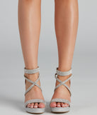 Major Shine Glitter And Rhinestone Block Heels are chic ladies' shoes to complete your best 2023 outfits. They come in a variety of trendy women's shoe styles like platforms and dressy low-heels, & are available in wide widths for better comfort.
