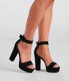Photo Ready Nubuck Platform Heels are chic ladies' shoes to complete your best 2023 outfits. They come in a variety of trendy women's shoe styles like platforms and dressy low-heels, & are available in wide widths for better comfort.