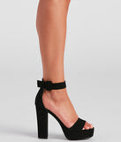 Photo Ready Nubuck Platform Heels are chic ladies' shoes to complete your best 2023 outfits. They come in a variety of trendy women's shoe styles like platforms and dressy low-heels, & are available in wide widths for better comfort.