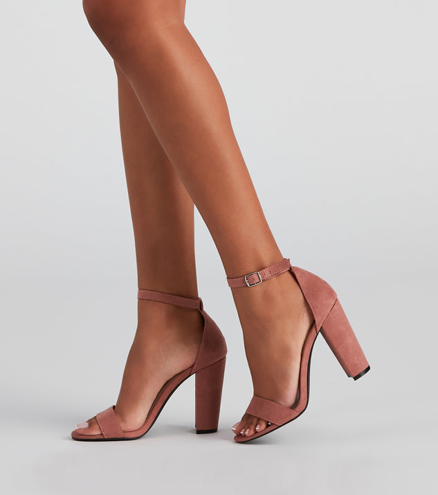 Goes With Everything Basic Block Heels are chic ladies' shoes to complete your best 2023 outfits. They come in a variety of trendy women's shoe styles like platforms and dressy low-heels, & are available in wide widths for better comfort.