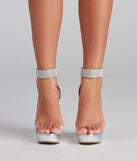 Miss Chic Rhinestone Ankle Platform Heels are chic ladies' shoes to complete your best 2023 outfits. They come in a variety of trendy women's shoe styles like platforms and dressy low-heels, & are available in wide widths for better comfort.