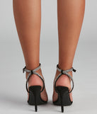 Blinging Chic Rhinestone Stiletto Heels are chic ladies' shoes to complete your best 2023 outfits. They come in a variety of trendy women's shoe styles like platforms and dressy low-heels, & are available in wide widths for better comfort.