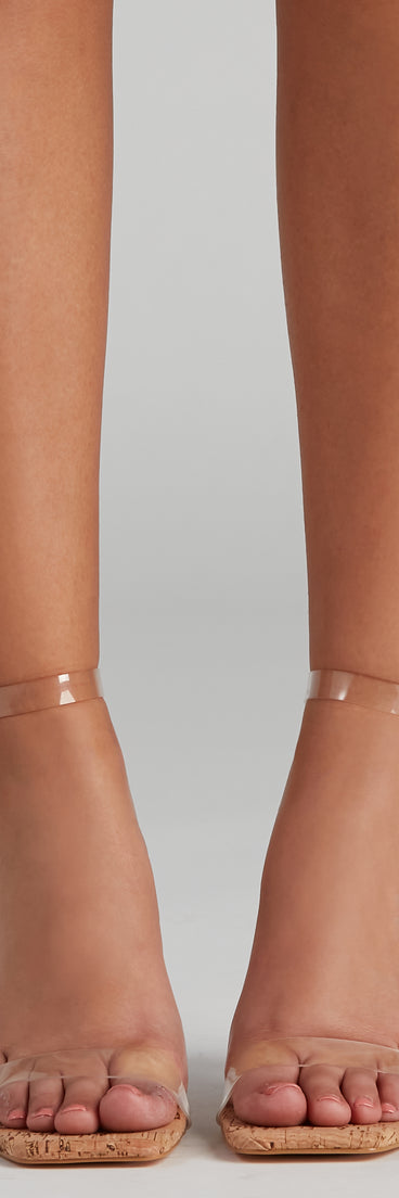 Pop the Cork PVC Wrap Ankle Stilettos are chic ladies' shoes to complete your best 2023 outfits. They come in a variety of trendy women's shoe styles like platforms and dressy low-heels, & are available in wide widths for better comfort.