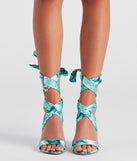 Vibe Out Y2K Lace-Up Block Heels are chic ladies' shoes to complete your best 2023 outfits. They come in a variety of trendy women's shoe styles like platforms and dressy low-heels, & are available in wide widths for better comfort.