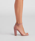 New In Town Patent Block Heels are chic ladies' shoes to complete your best 2023 outfits. They come in a variety of trendy women's shoe styles like platforms and dressy low-heels, & are available in wide widths for better comfort.