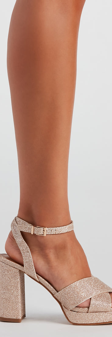 Bring That Sparkle Glitter Heels are chic ladies' shoes to complete your best 2023 outfits. They come in a variety of trendy women's shoe styles like platforms and dressy low-heels, & are available in wide widths for better comfort.