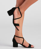 Cross Paths Nubuck Block Heels are chic ladies' shoes to complete your best 2023 outfits. They come in a variety of trendy women's shoe styles like platforms and dressy low-heels, & are available in wide widths for better comfort.