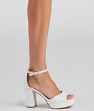 Essentials Chunky Platform Heels are chic ladies' shoes to complete your best 2023 outfits. They come in a variety of trendy women's shoe styles like platforms and dressy low-heels, & are available in wide widths for better comfort.