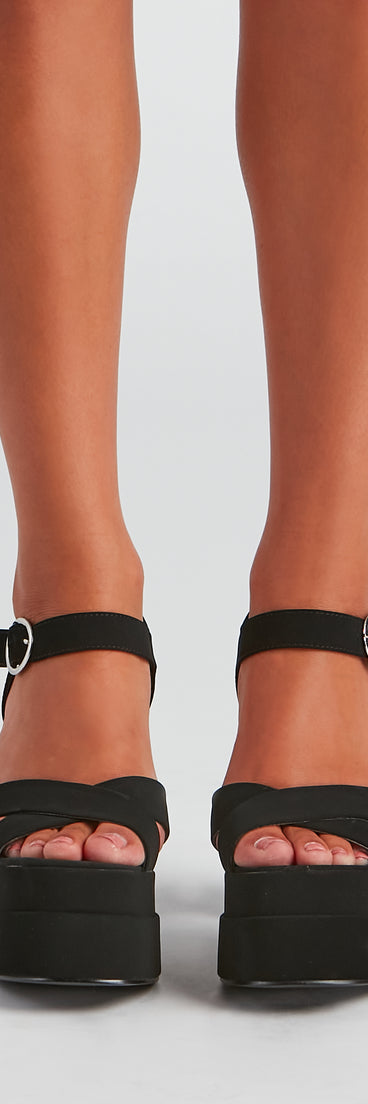 Extra Spicy Nubuck Platform Heels are chic ladies' shoes to complete your best 2023 outfits. They come in a variety of trendy women's shoe styles like platforms and dressy low-heels, & are available in wide widths for better comfort.