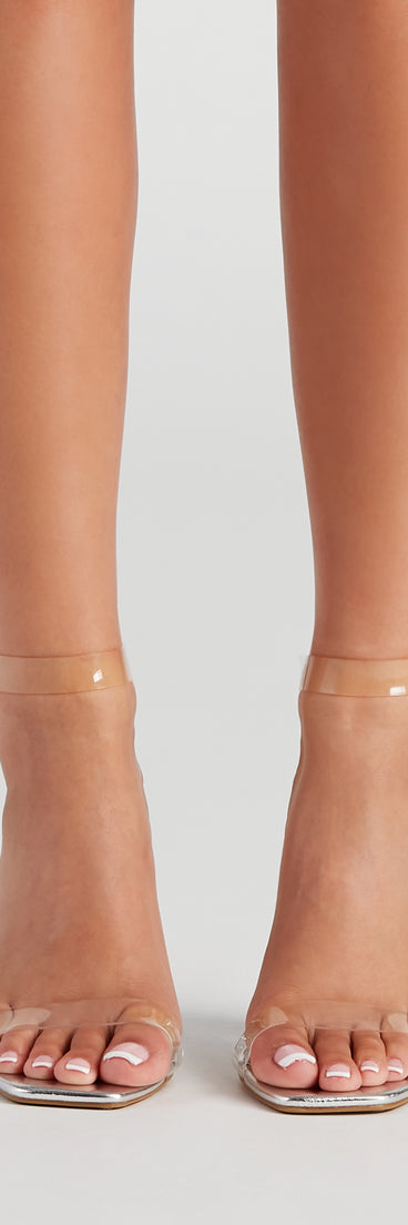 Party Glow PVC Strap Block Heels are chic ladies' shoes to complete your best 2023 outfits. They come in a variety of trendy women's shoe styles like platforms and dressy low-heels, & are available in wide widths for better comfort.