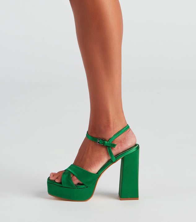 Ankle Strap Green Women's High Heels Sandals Pointed Toe Female Party Shoes  11C | eBay