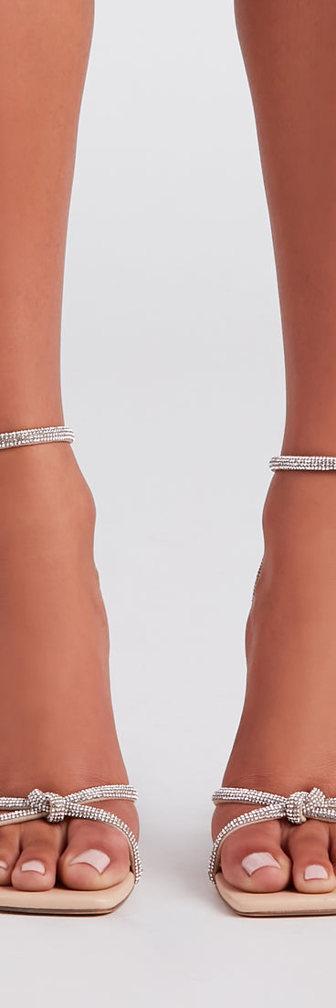 Haute Line Bling Stiletto Heels has high-heel or platform options for comfort while you dance and unique homecoming shoe details to compliment your 2023 Homecoming dress!