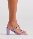 In Spring Floral Block Heel Mules are chic ladies' shoes to complete your best 2023 outfits. They come in a variety of trendy women's shoe styles like platforms and dressy low-heels, & are available in wide widths for better comfort.