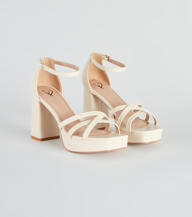 Trendy Essential Caged Platform Heels are chic ladies' shoes to complete your best 2023 outfits. They come in a variety of trendy women's shoe styles like platforms and dressy low-heels, & are available in wide widths for better comfort.