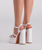Run This Town Platform Caged Heels are chic ladies' shoes to complete your best 2023 outfits. They come in a variety of trendy women's shoe styles like platforms and dressy low-heels, & are available in wide widths for better comfort.